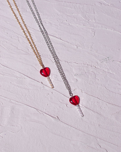 Heart Lolly Necklace